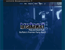 Tablet Screenshot of breakawaybandrocks.com